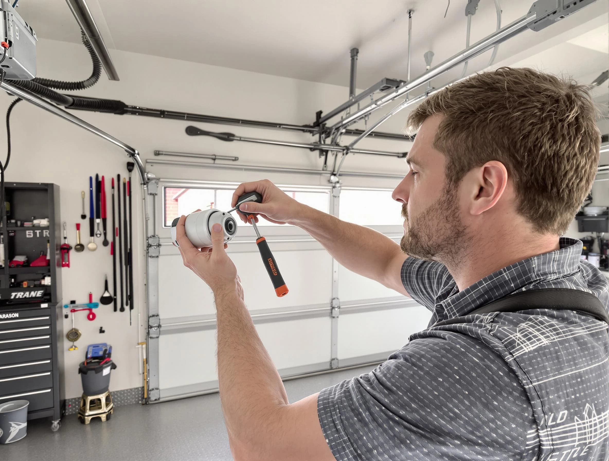 Garage door opener repair service by Rahway Garage Door Repair in Rahway