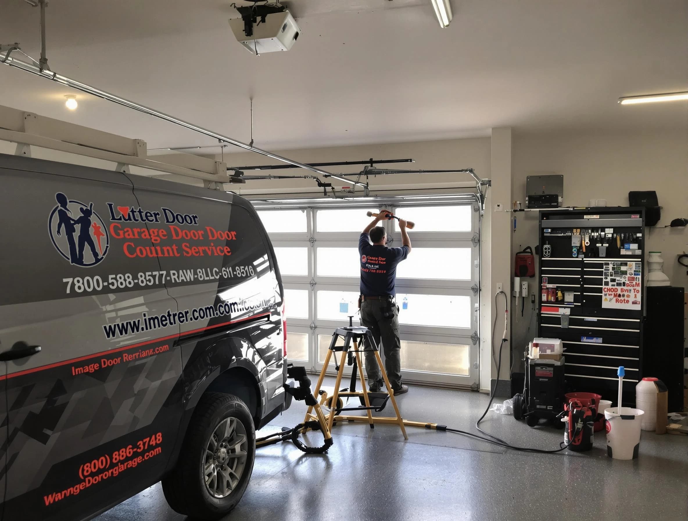 Rahway Garage Door Repair rapid response team performing same-day repair in Rahway