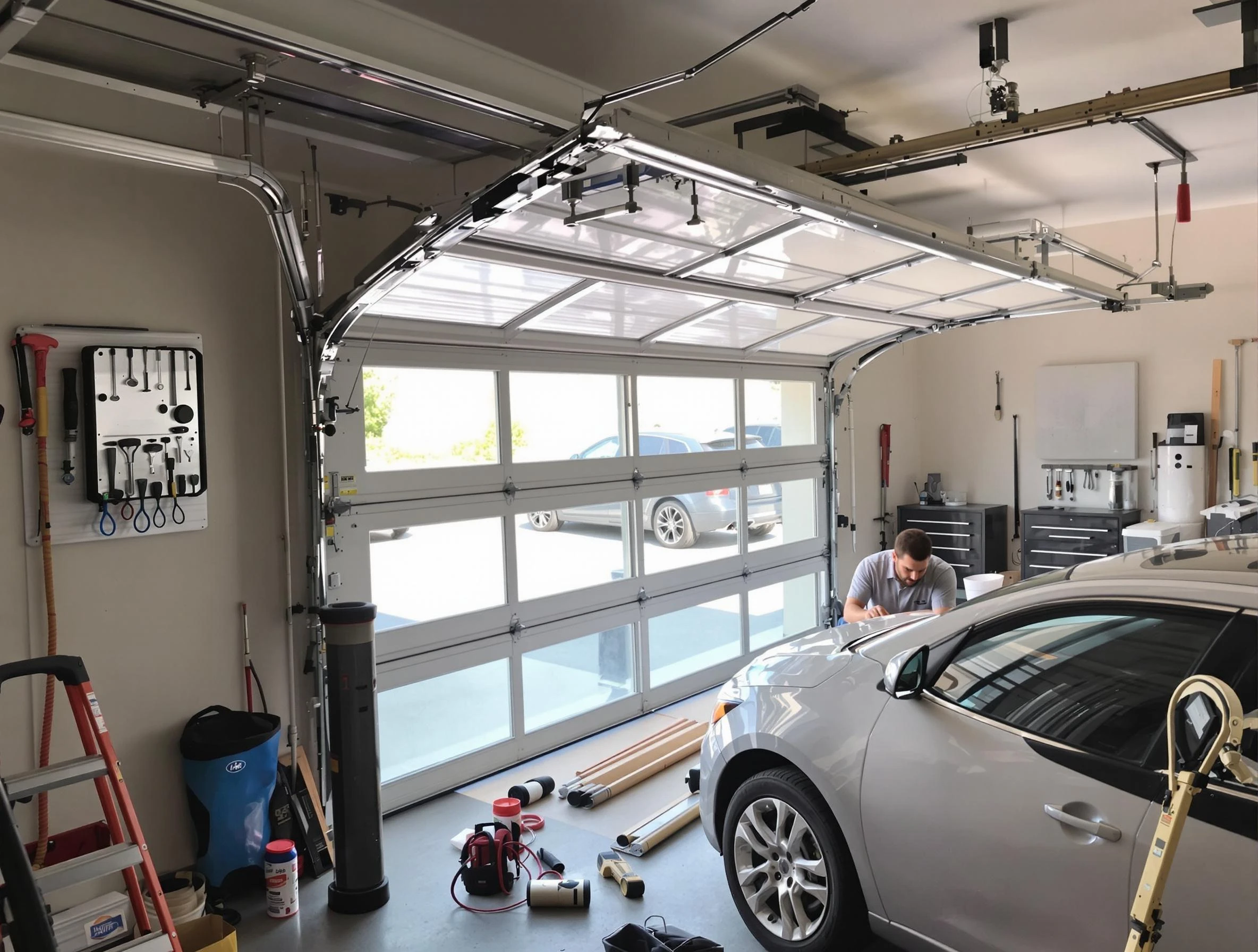 Garage door noise reduction service by Rahway Garage Door Repair in Rahway