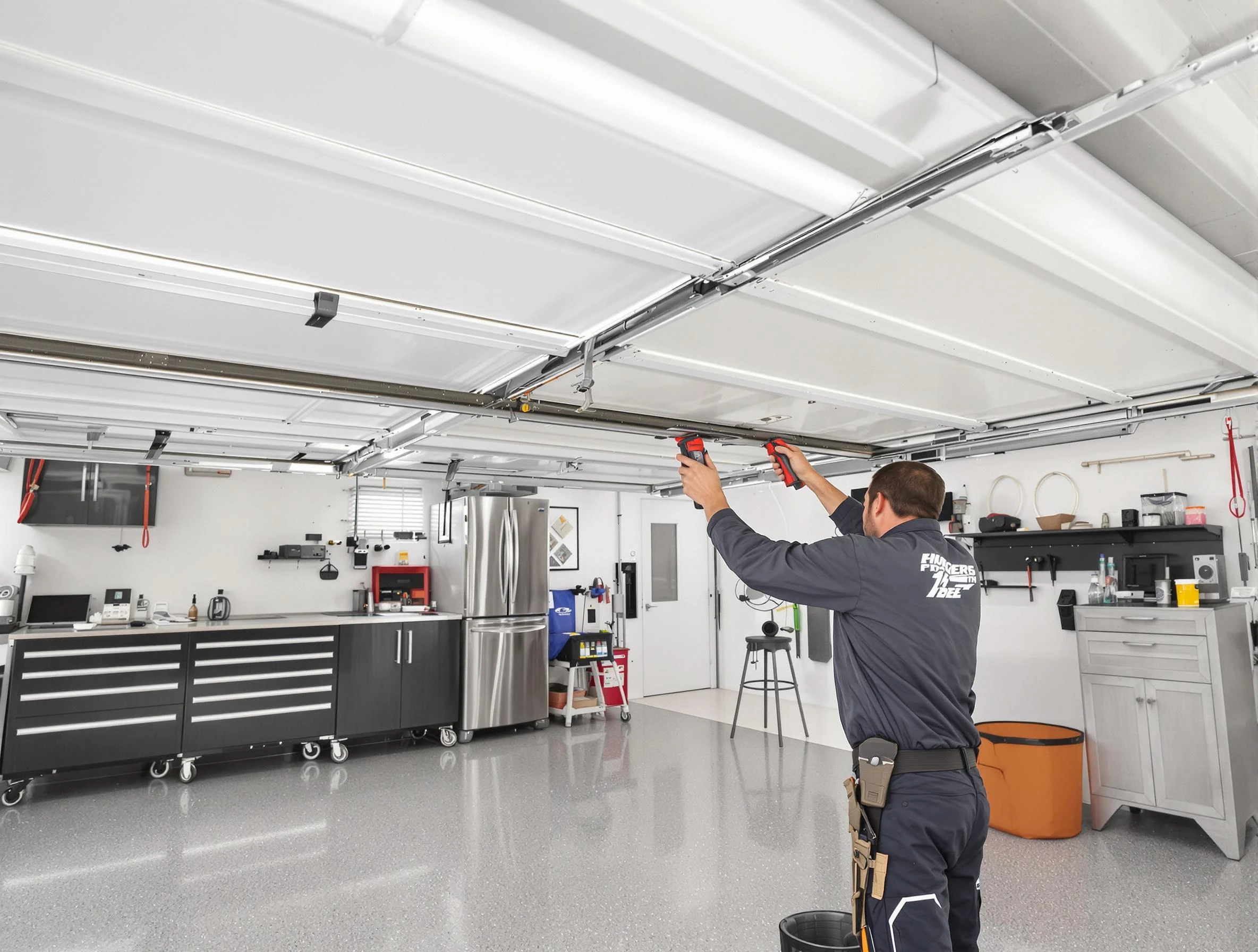 Overhead garage door repair service by Rahway Garage Door Repair in Rahway
