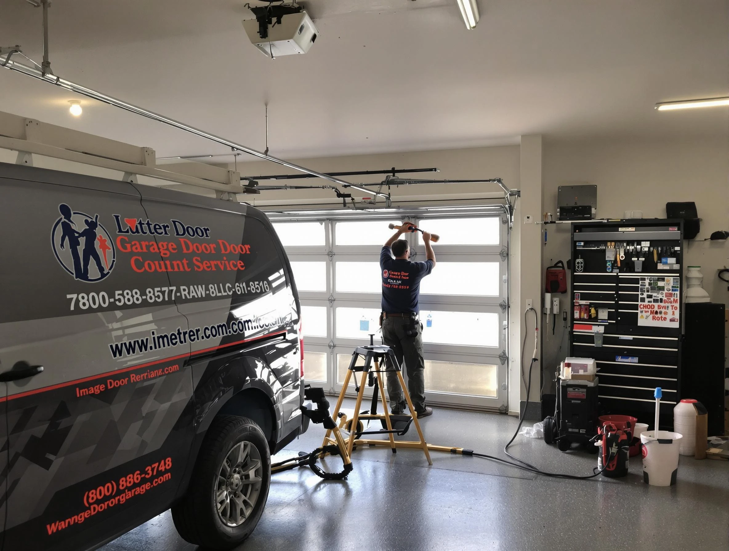 Rahway Garage Door Repair rapid response team performing same-day repair in Rahway